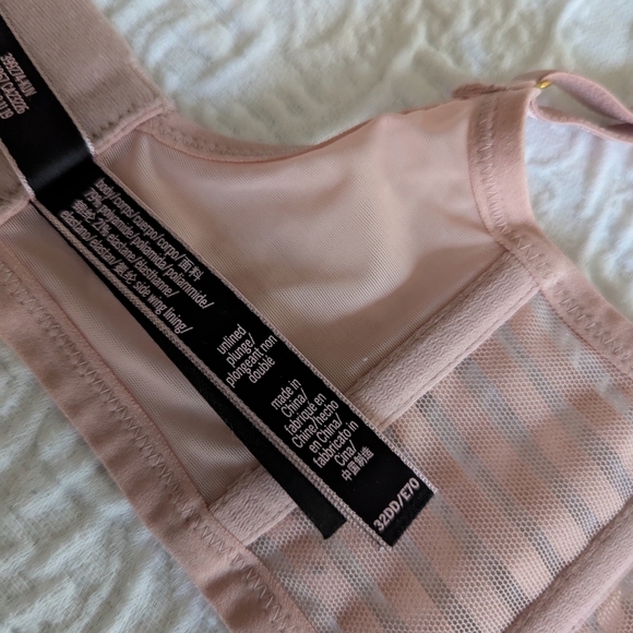 Victoria's Secret Blush Mesh Bralette - Picture 6 of 6